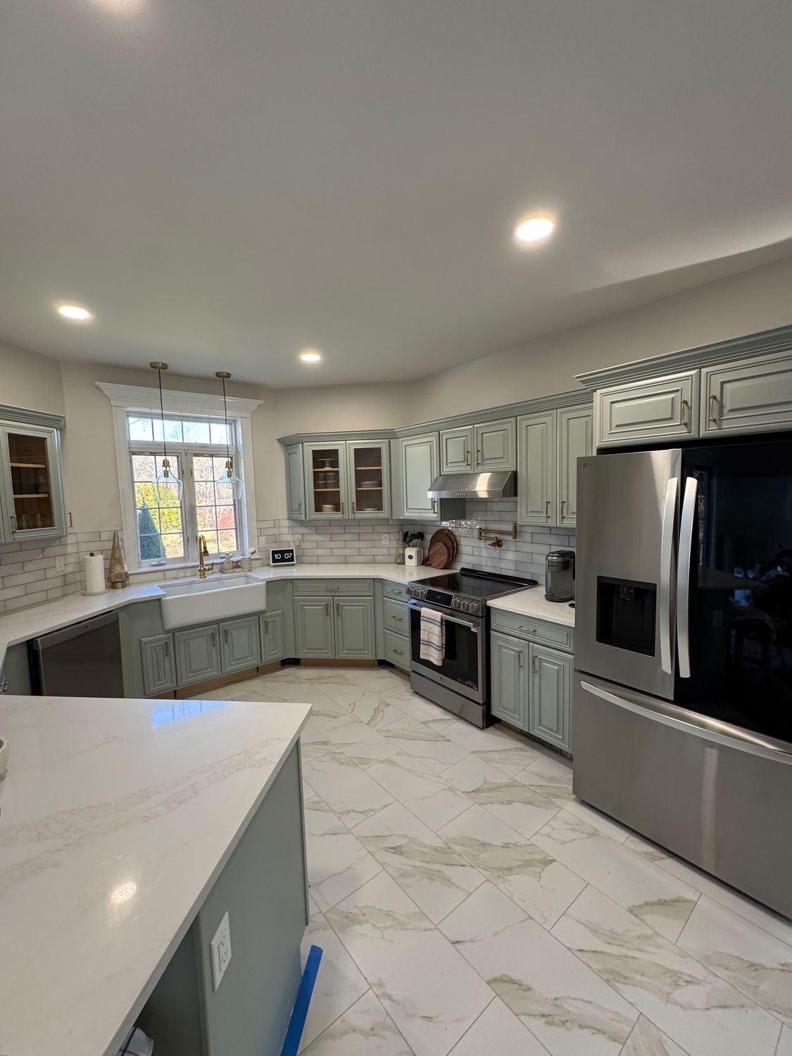 Cedar-Shingle Home — Deck, Kitchen and Floors