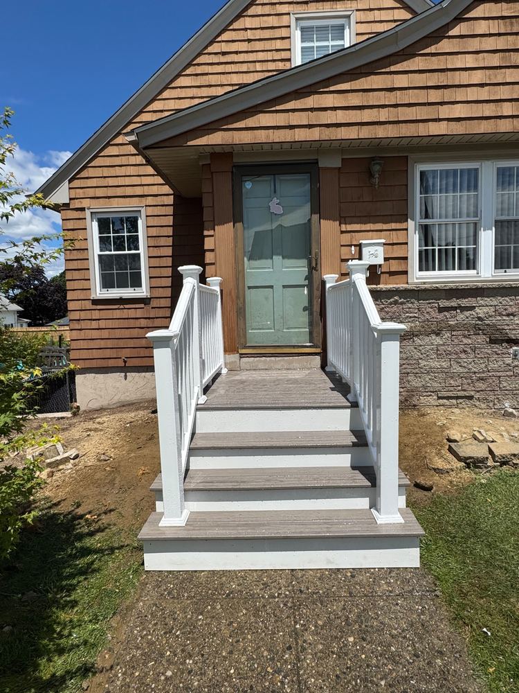 Cedar-Shingle Home — Deck, Kitchen and Floors