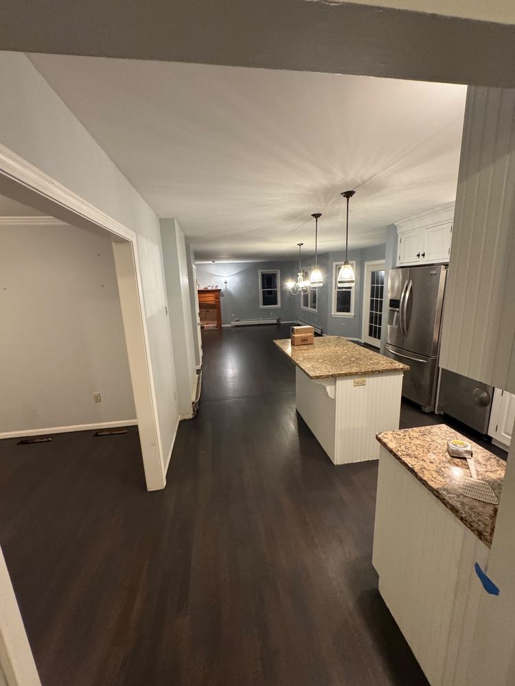 Cedar-Shingle Home — Deck, Kitchen and Floors