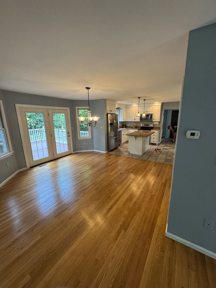 Cedar-Shingle Home — Deck, Kitchen and Floors