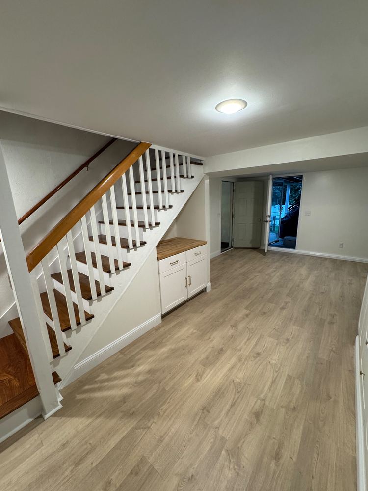 Addition, Custom Millwork and Basement