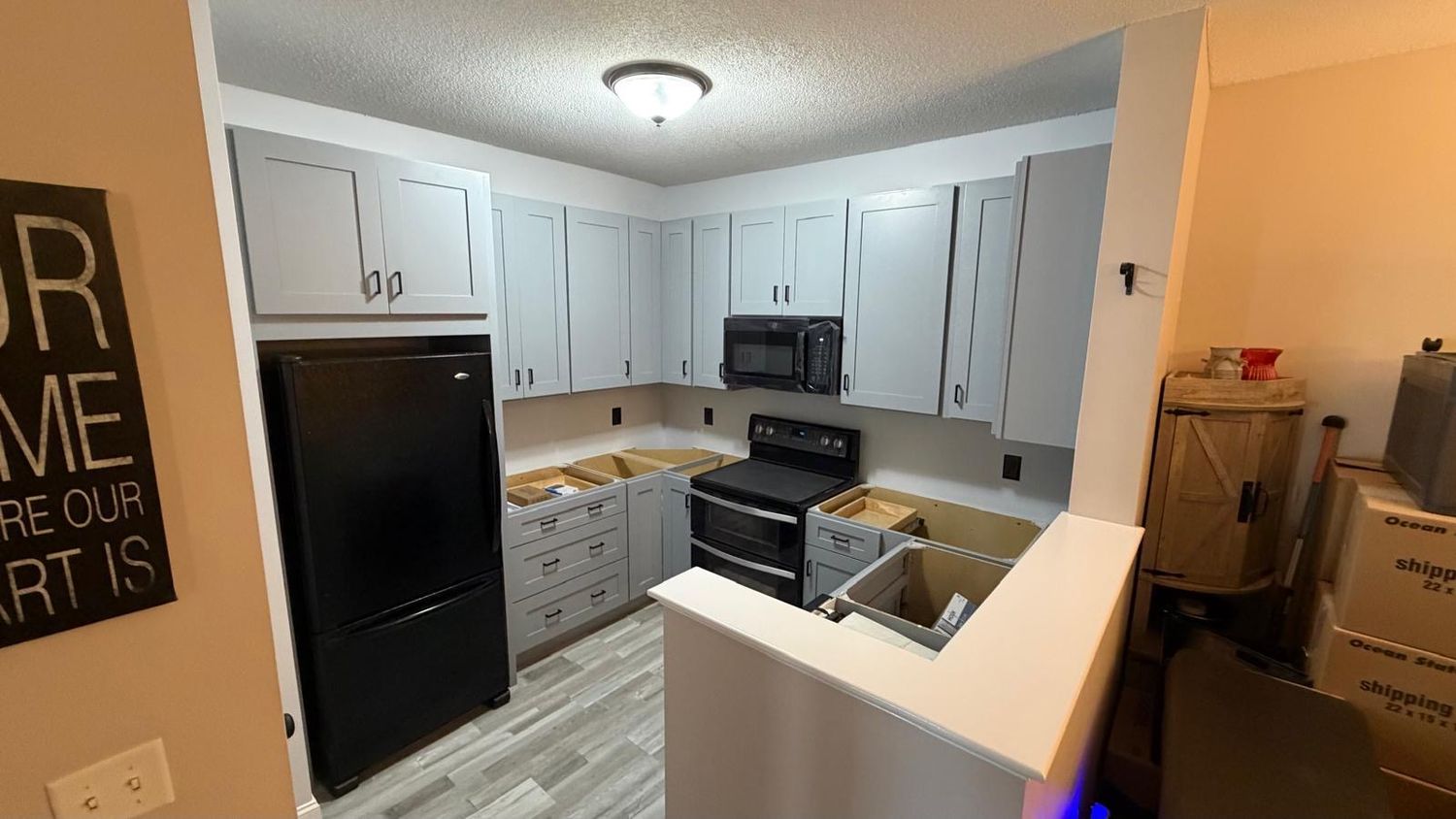 Condominium Kitchens, Stairs and Floors